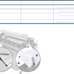 HP T2300emfp Scanner piston gas assy CN727-60068 Stossdämpfer