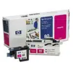 HP No.80 - Druckkopf und Reiniger magenta C4822A