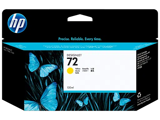 Tinte HP 72Y_130ml - Yellow C9373A