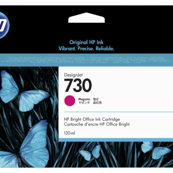 Tinte HP 730M_130ml - Magenta P2V63A