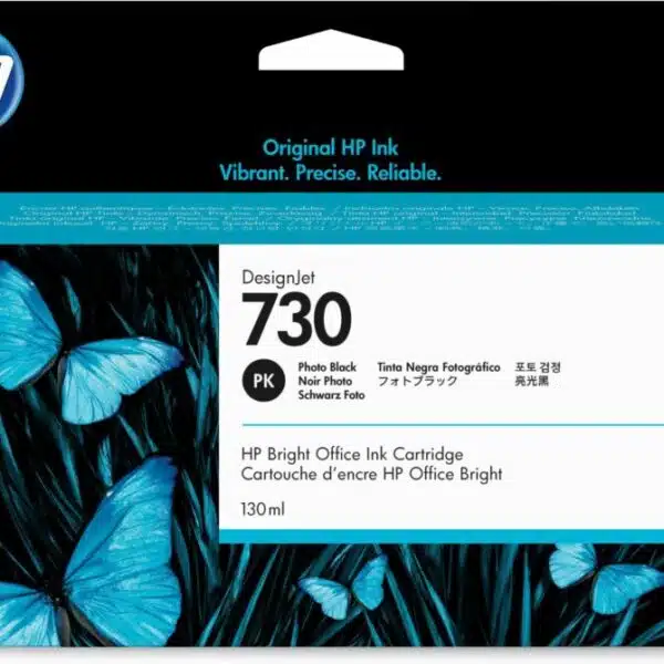 Tinte HP 730PK_130ml - Foto schwarz P2V67A