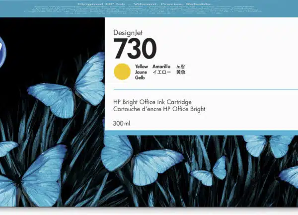 Tinte HP 730Y_300ml - Yellow P2V70A