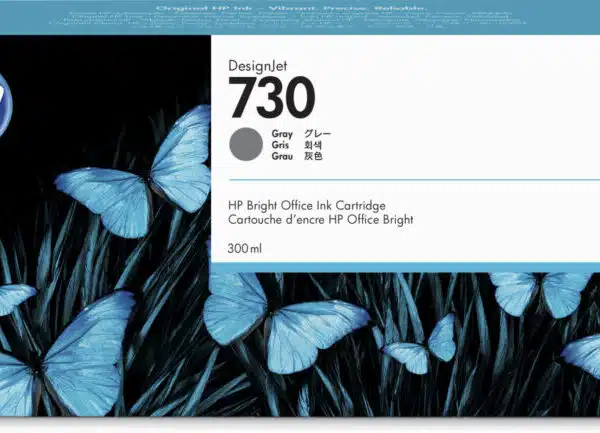 Tinte HP 730G_300ml - Grau P2V72A