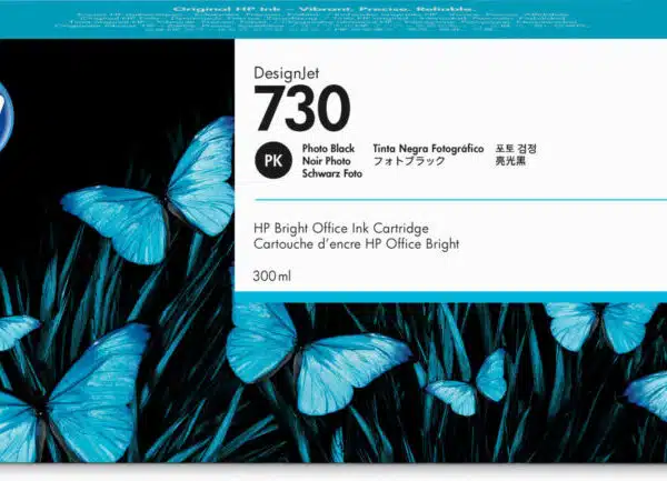 Tinte HP 730PK_300ml - Foto schwarz P2V73A