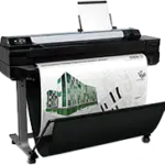 Designjet T520 36" 914mm A0 - Großformatdrucker für kleinere Büros