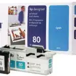 HP No.80 - Druckkopf und Reiniger cyan C4821A