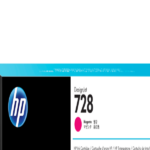 Tinte HP 728m_300ml - magenta -  F9K16A