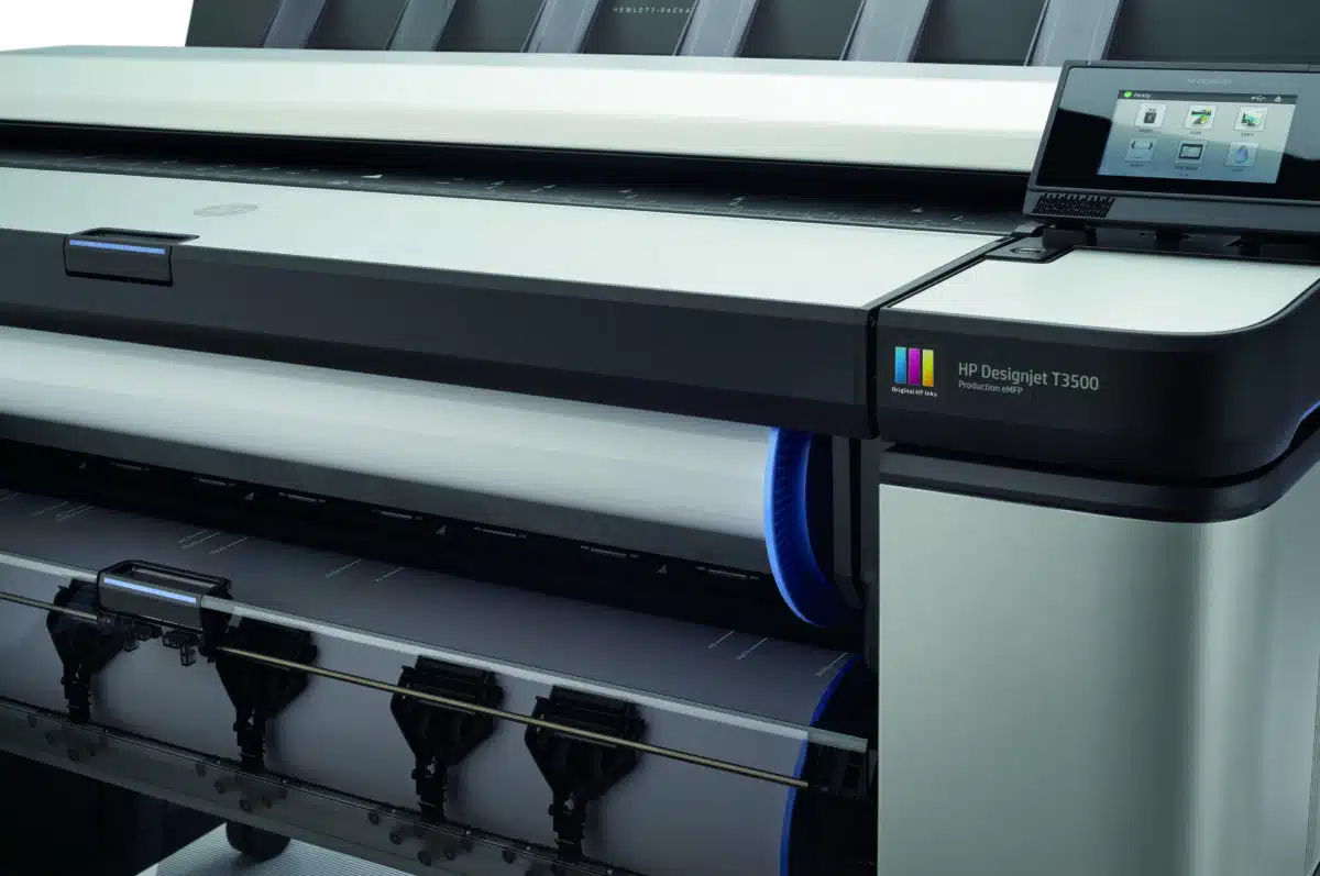 HP Designjet T3500PS e-PROFI-Multifunktionsdrucker A0- scannen-kopieren-drucken – Bild 4