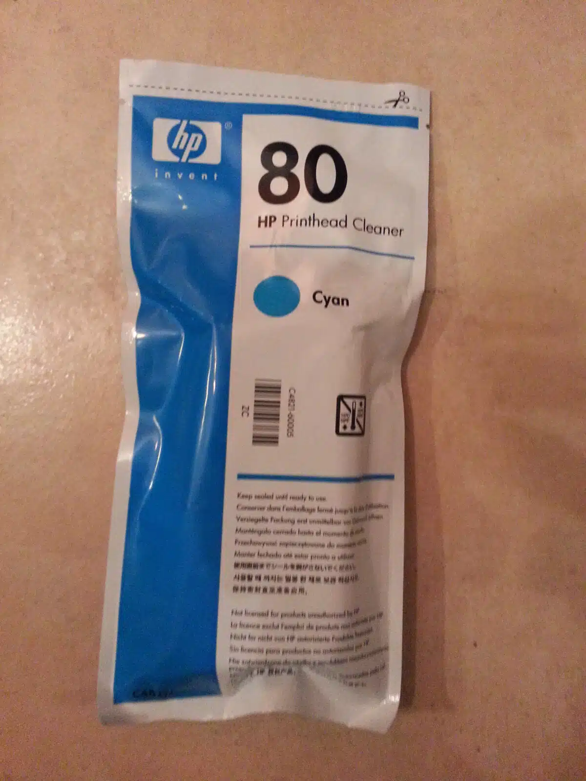 HP Printhead Cleaner - c4821-60005 cyan – Bild 1